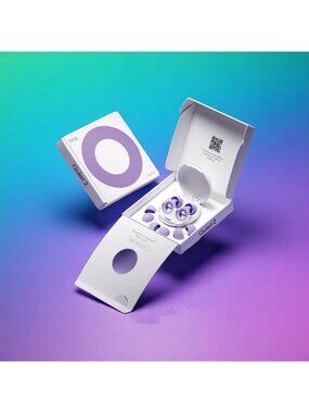 Loop Quiet 2 Ear Plugs Ultra-Comfy Reusable Noise-Reducing Earplugs VIOLET